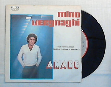 45 giri - 7'' - Mino Vergnaghi - Amare - RFN NP 16772