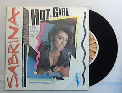 45 giri - 7'' - Sabrina - Hot Girl - FM 13182