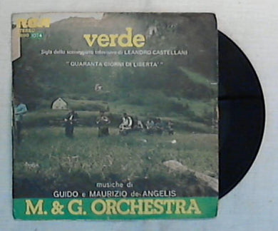 45 giri - 7'' - M. & G. Orchestra - Verde / È Difficile - TBBO 1074