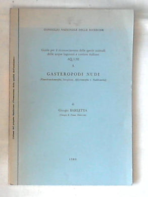 Gasteropodi nudi / Giorgio Barletta 1980