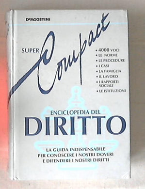 Enciclopedia del diritto / de Agostini - Rilegato - Sigillato 1996