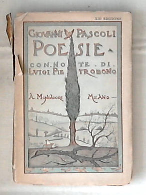 Poesie / Giovanni Pascoli 1938