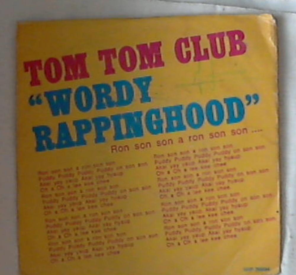 Tom Tom Club - Wordy Rappinghood Vinile 45 Giri Disco Island Records 1981 Stampa Italiana