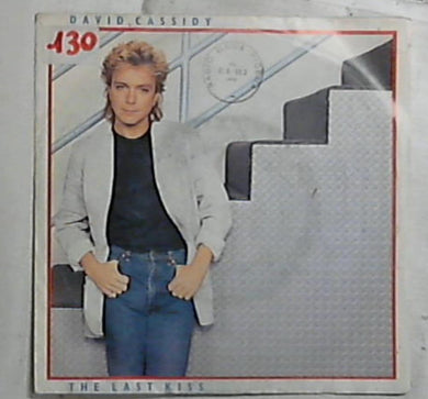 David Cassidy - The Last Kiss Vinile 45 Giri Synth-pop Arista 1985 Stampa Italiana