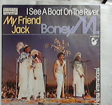 Boney M. - I See A Boat On The River / My Friend Jack Vinile 45 Giri Disco Durium 1980 Stampa Italiana