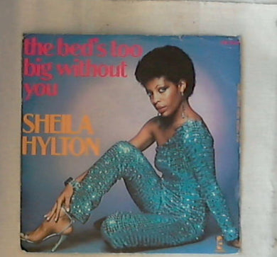 Sheila Hylton - The Bed's Too Big Without You Vinile 45 Giri Reggae Dub Island Records 1980 Stampa Italiana