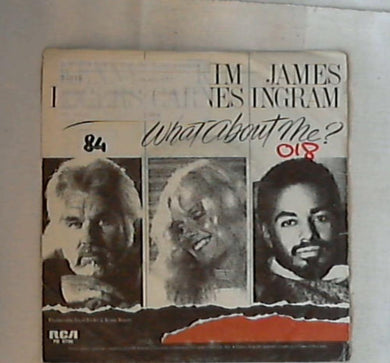 Kenny Rogers & Kim Carnes & James Ingram - What Vinile 45 Giri Country RCA 1984