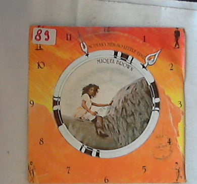 Miquel Brown - So Many Men, So Little Time Vinile 45 Giri Hi NRG Carrere 1983 Stampa Italiana