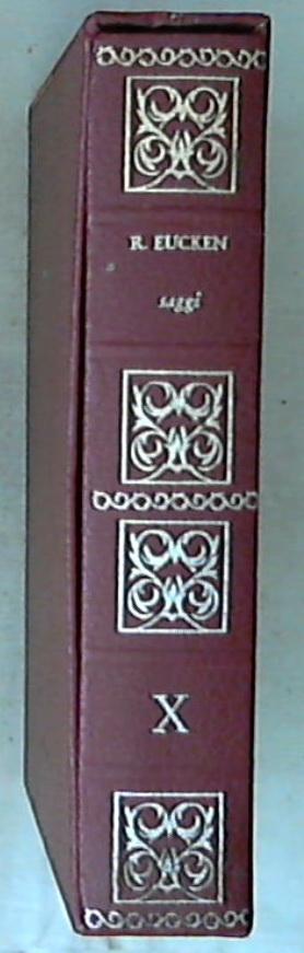 Rudolf Eucken : Premio Nobel per la letteratura 1908 Saggi