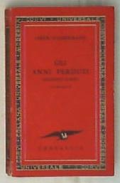 Gli anni perduti : Eugenio Faber : romanzo / di Jakob 1935