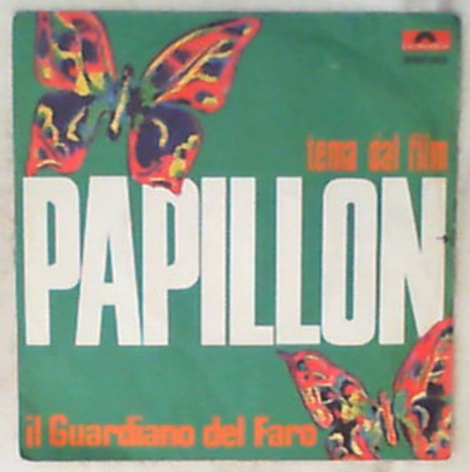 Il Guardiano Del Faro - Tema Dal Film 'Papillon' OST Vinile 45 Giri Soundtrack Theme Synth-pop Polydor 1973 Stampa Italiana