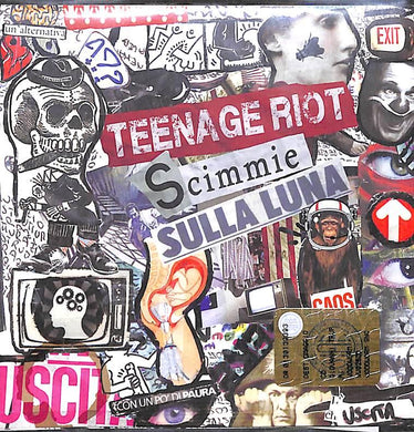 CD - Teenage Riot - Scimmie Sulla Luna Promo Cardsleeve