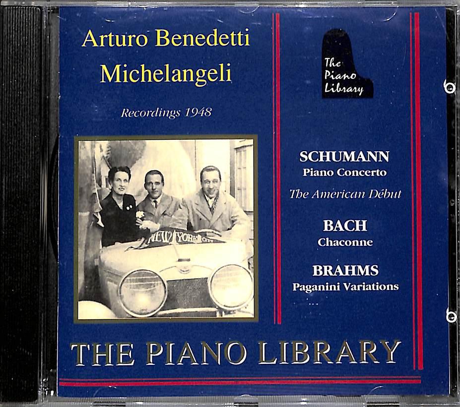 Cd -   A. B. Michelangeli: Schumann / Bach / Brahms - 1948 (Cd Pl 272)