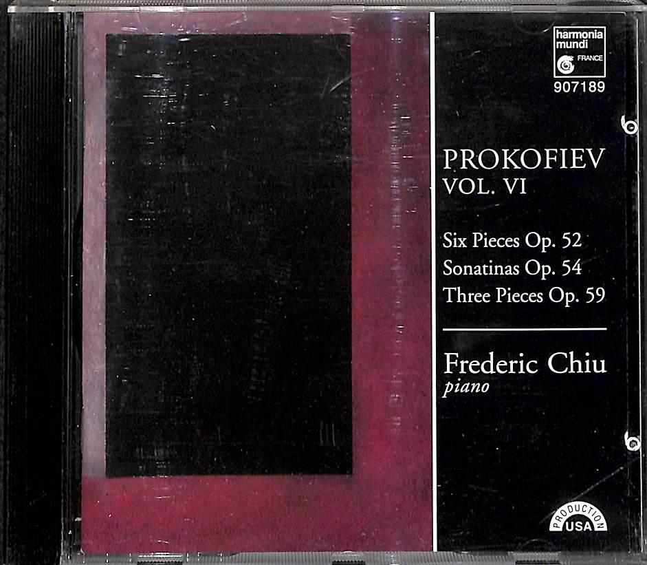 Cd - Sergei Prokofiev Opere X Pf (Integrale) Vol.VI