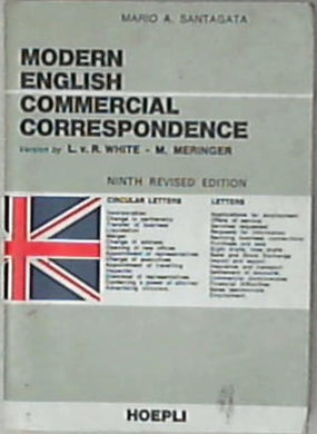 Modern English - Commercial Correspondence / Mario A. Santagata
