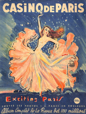 Riviste - Casino De Paris 1949 Jose De Zamora French Can Can Program