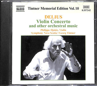 Cd - Titner Memorial Edition Vol.10 / Philippe Djokic e Frederick Delius