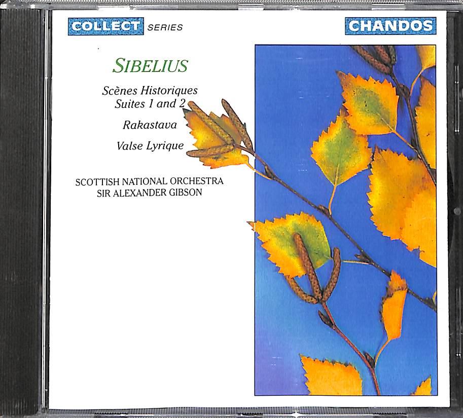 Cd - Sibelius scenes historiques 1 & 2, SNO Alexander Gibson
