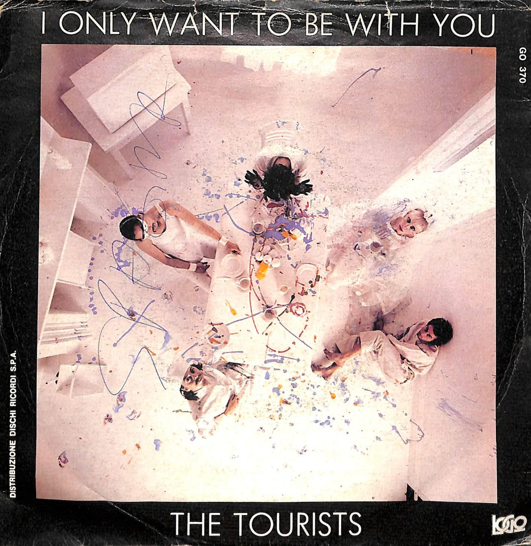 The Tourists - I Only Want To Be With You Vinile 45 Giri Logo 1980 Stampa Italiana