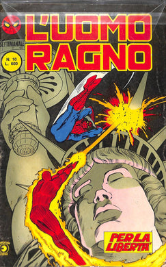 Fumetto - L'Uomo Ragno Seconda Serie N. 10 Per la Libertà (20th Century Fox Home Entertainment)