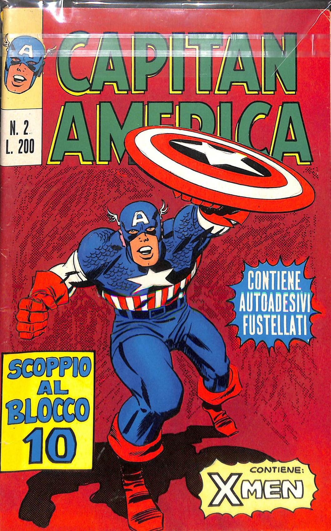 Fumetto - Capitan America N. 2 Corno  Opera