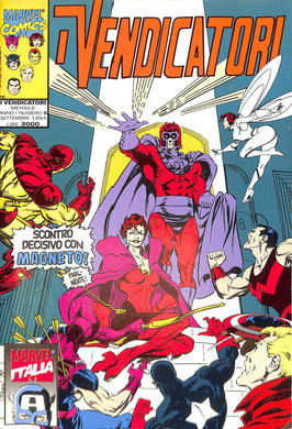 Fumetto - I VENDICATORI n°6 1994 Marvel Italia (20th Century Fox Home Entertainment - 1994)