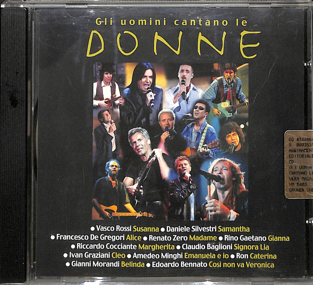 Cd - Gli Uomini Cantano Le Donne Vasco Rossi/zero/de Gregori