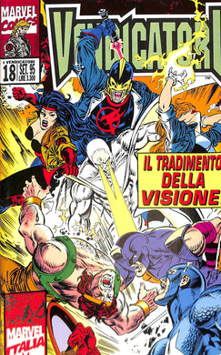 Fumetto - vendicatori numero 18 1995 (20th Century Fox Home Entertainment - 1995)