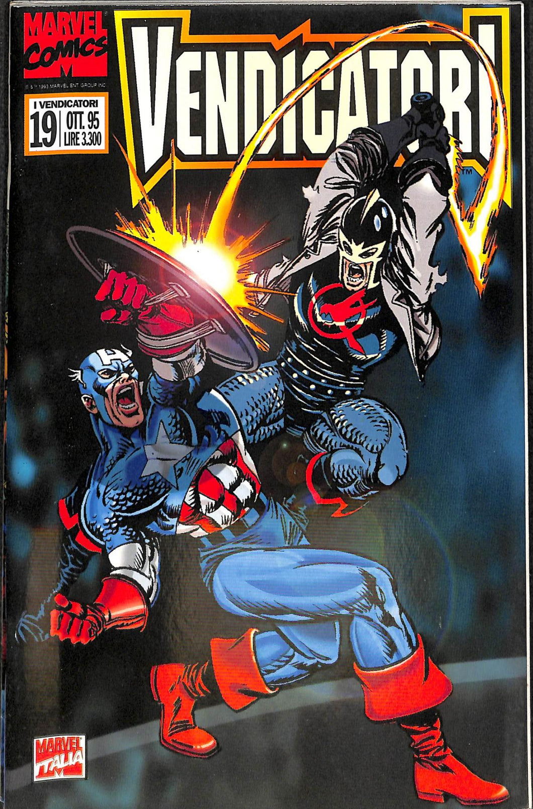 Fumetto - vendicatori numero 19 1995 (20th Century Fox Home Entertainment - 1995)