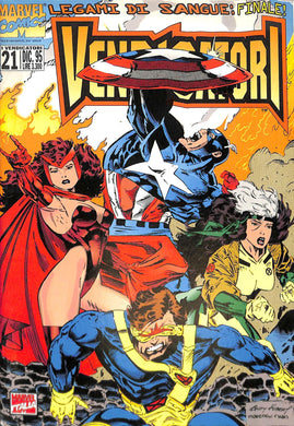 Fumetto - vendicatori numero 21 1995 (20th Century Fox Home Entertainment - 1995)