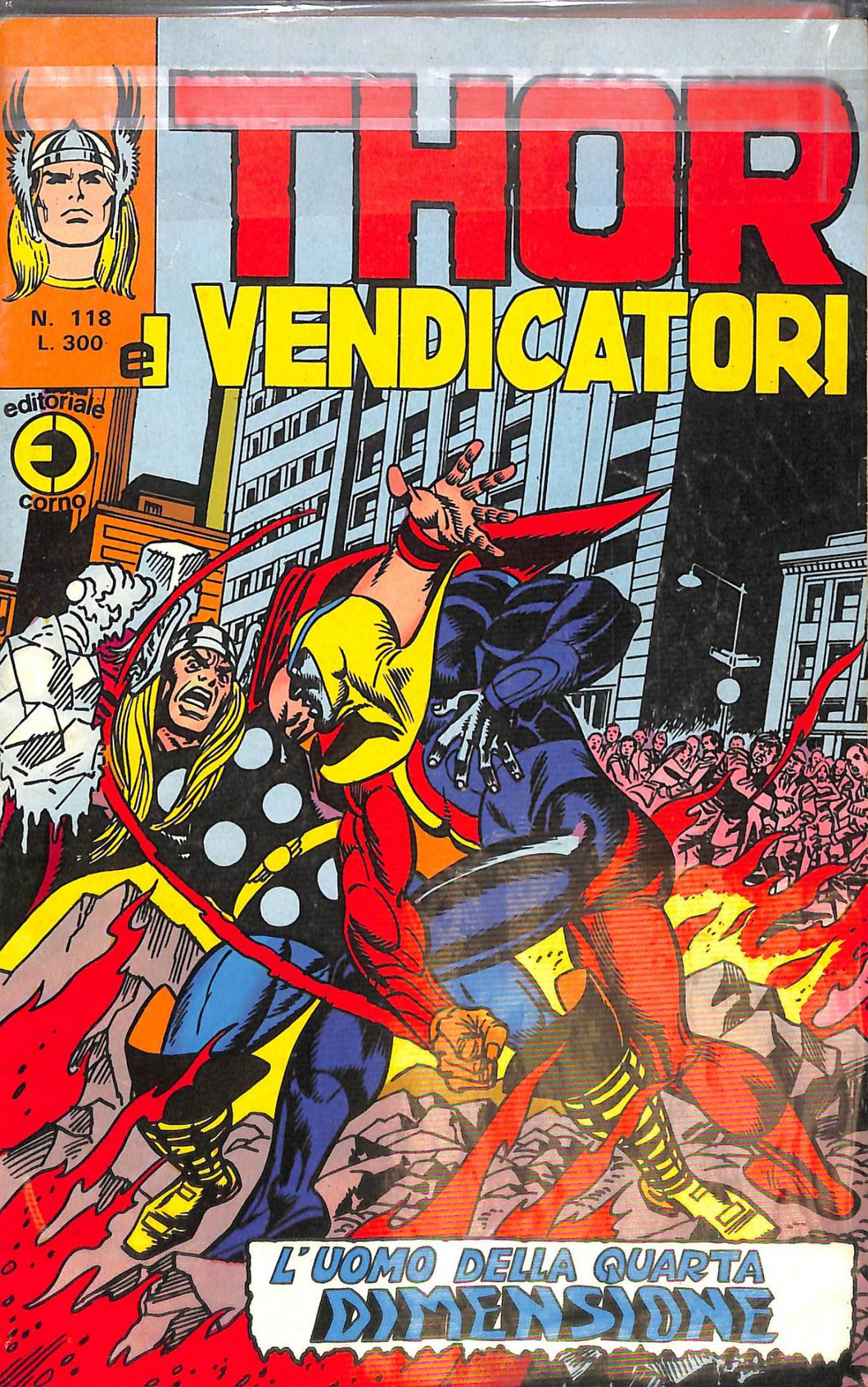 Fumetto - Il mitico Thor Nr 60 Corno Editore  Testo