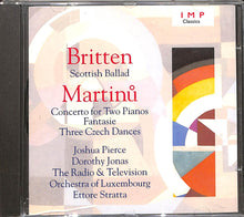 Cd - Britten/Martinu;Works 2 Pia