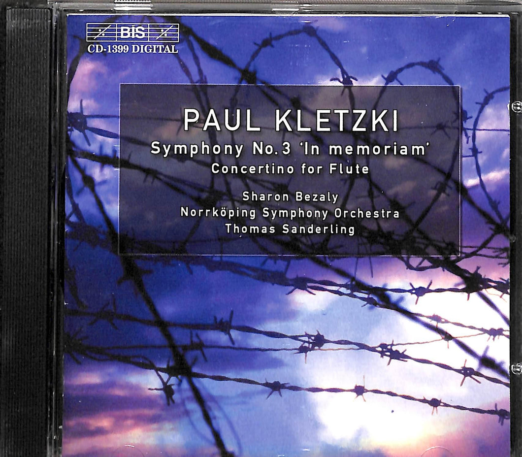 Cd - Kletzki/Sanderling/bezaly-Symphony No. 3; Flute Concertino
