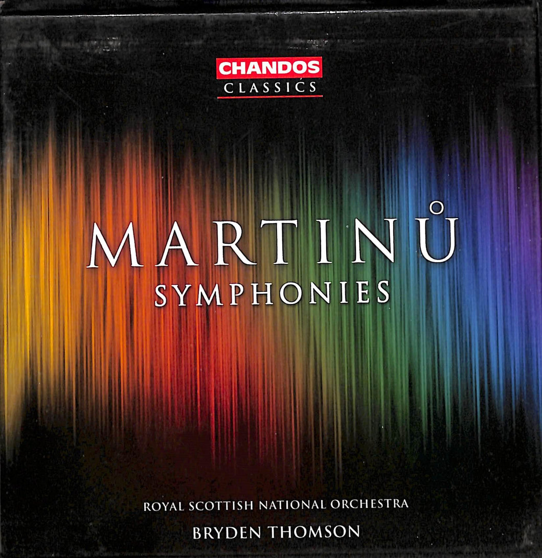 Cd - Martinu / Royal Scottish No Bryden Thomson - Symphonies