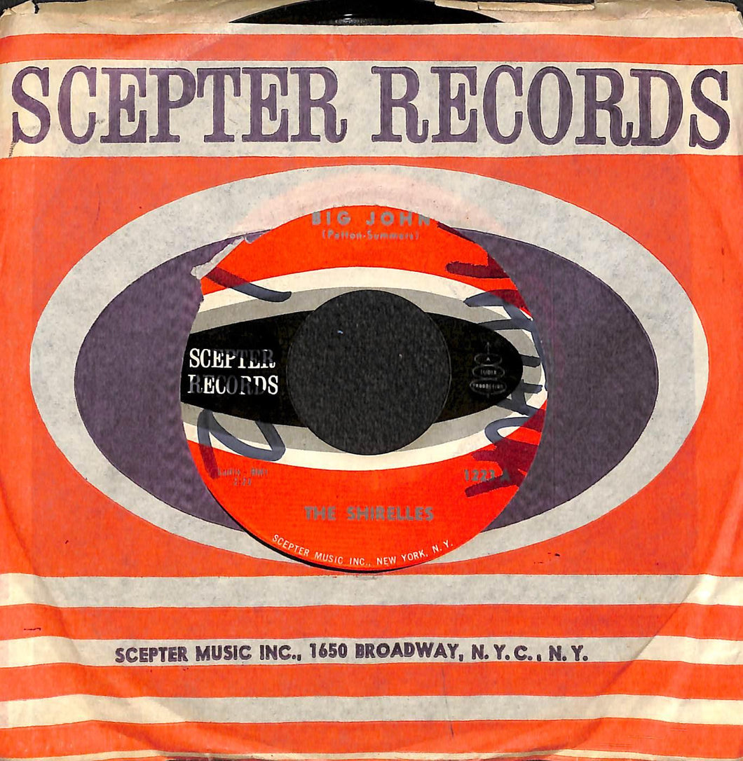 The Shirelles - Big John / Twenty-One Vinile 45 Giri Scepter Records 1961