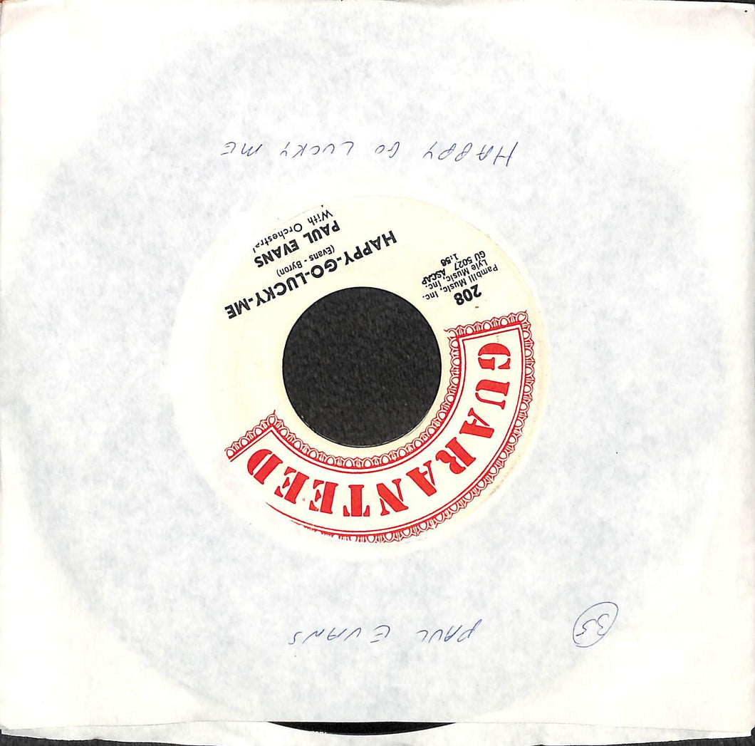 Paul Evans - Happy-Go-Lucky-Me / Fish In The Ocean