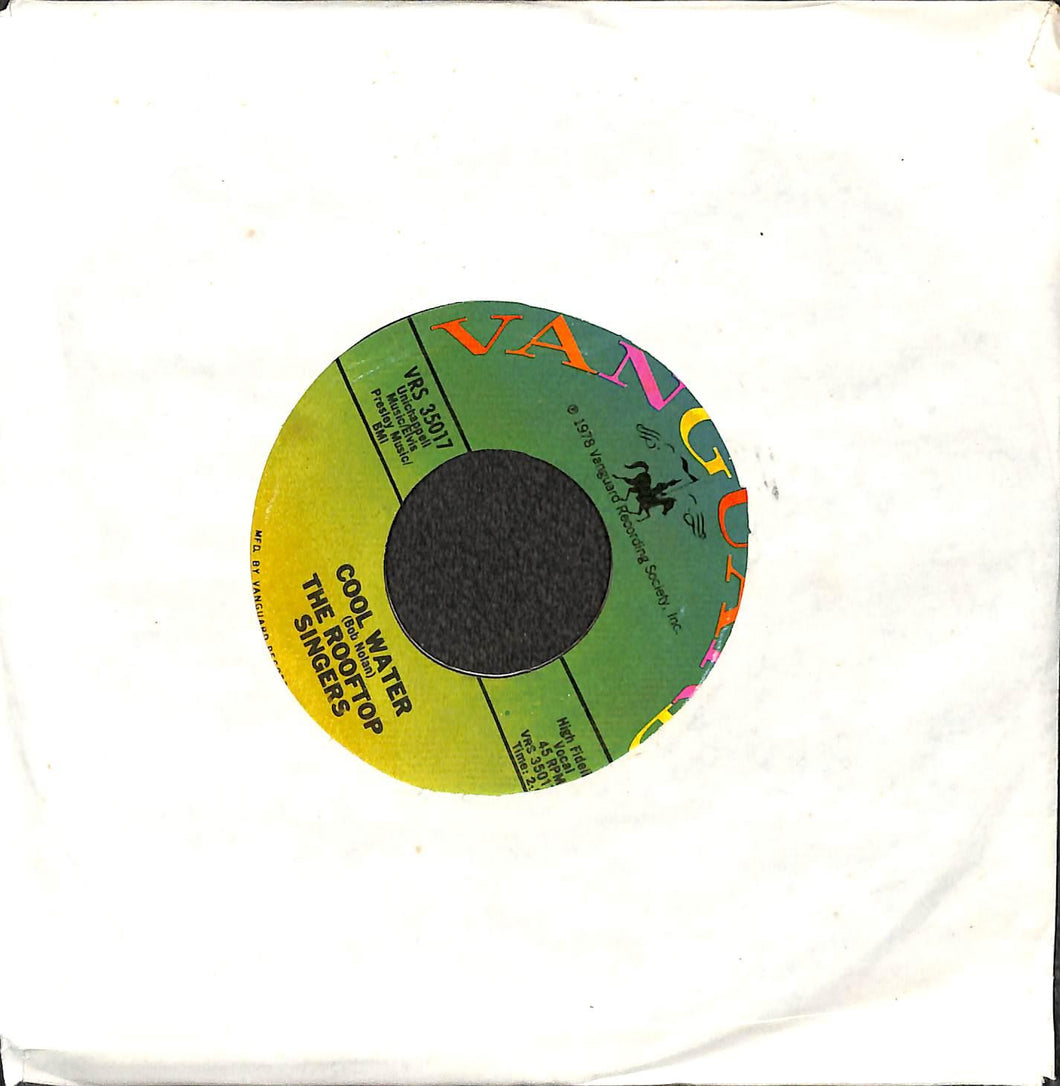 The Rooftop Singers - Walk Right In Vinile 45 Giri Vanguard 1978