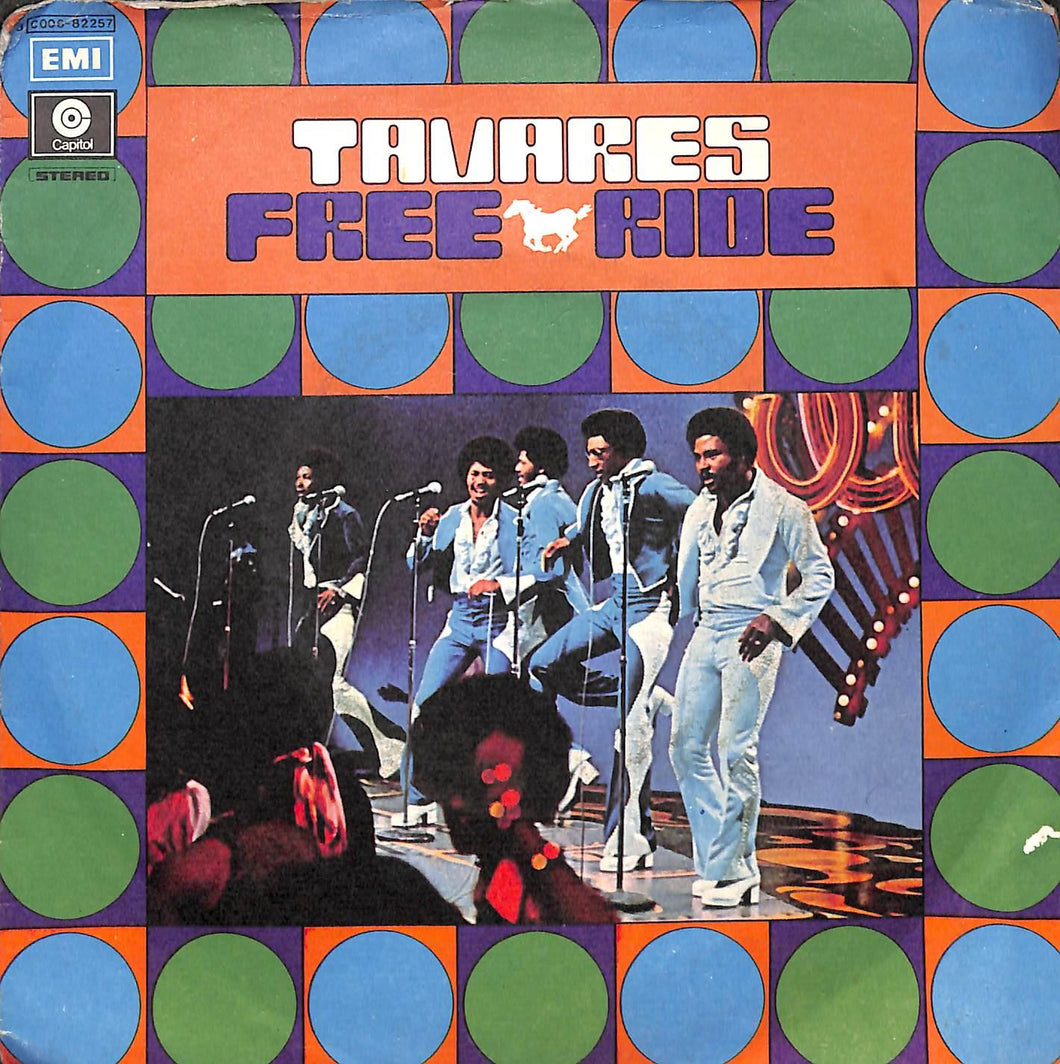 Tavares - Free Ride Vinile 45 Giri Capitol Records 1976 Stampa Italiana