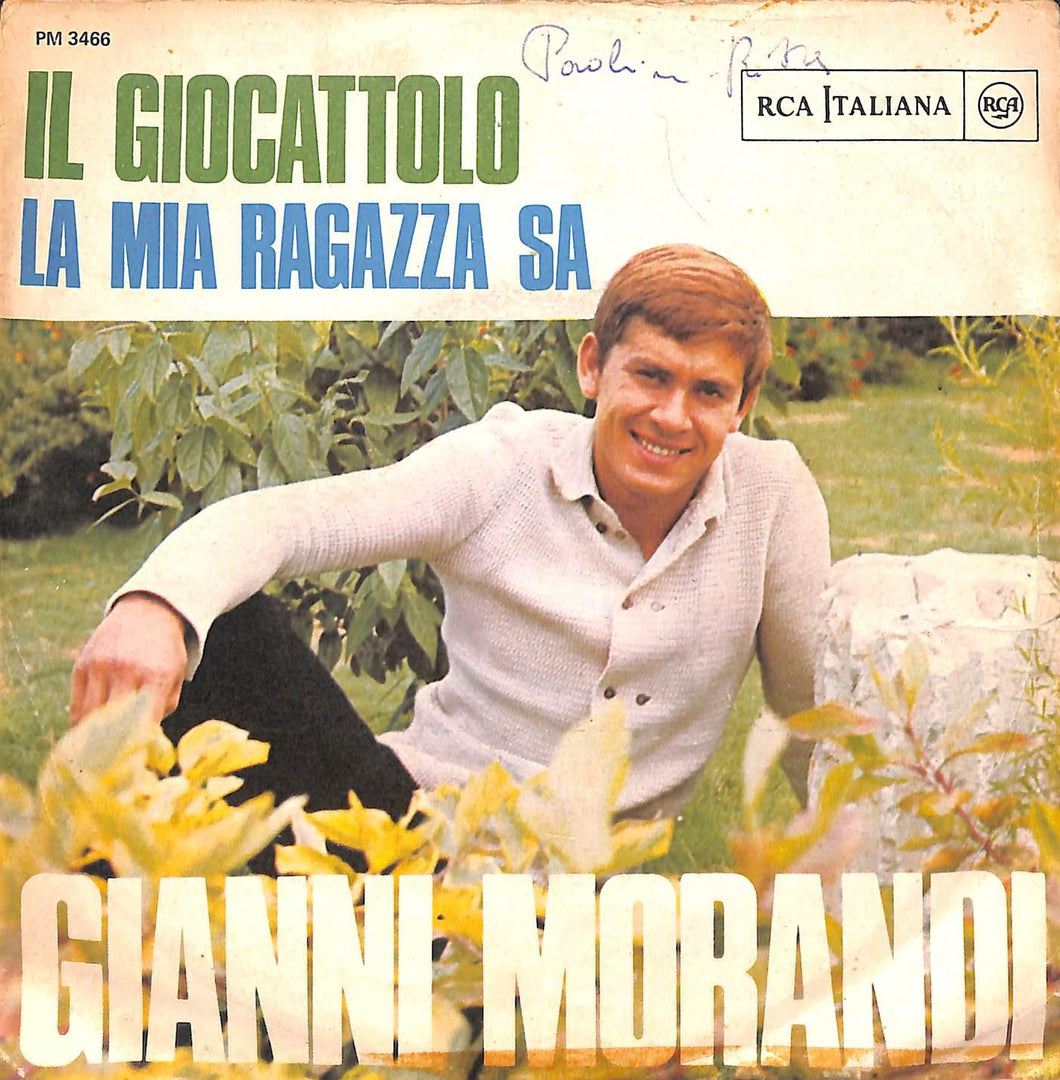 Gianni Morandi - Il Giocattolo Vinile 45 Giri RCA Italiana 1968 Stampa Italiana