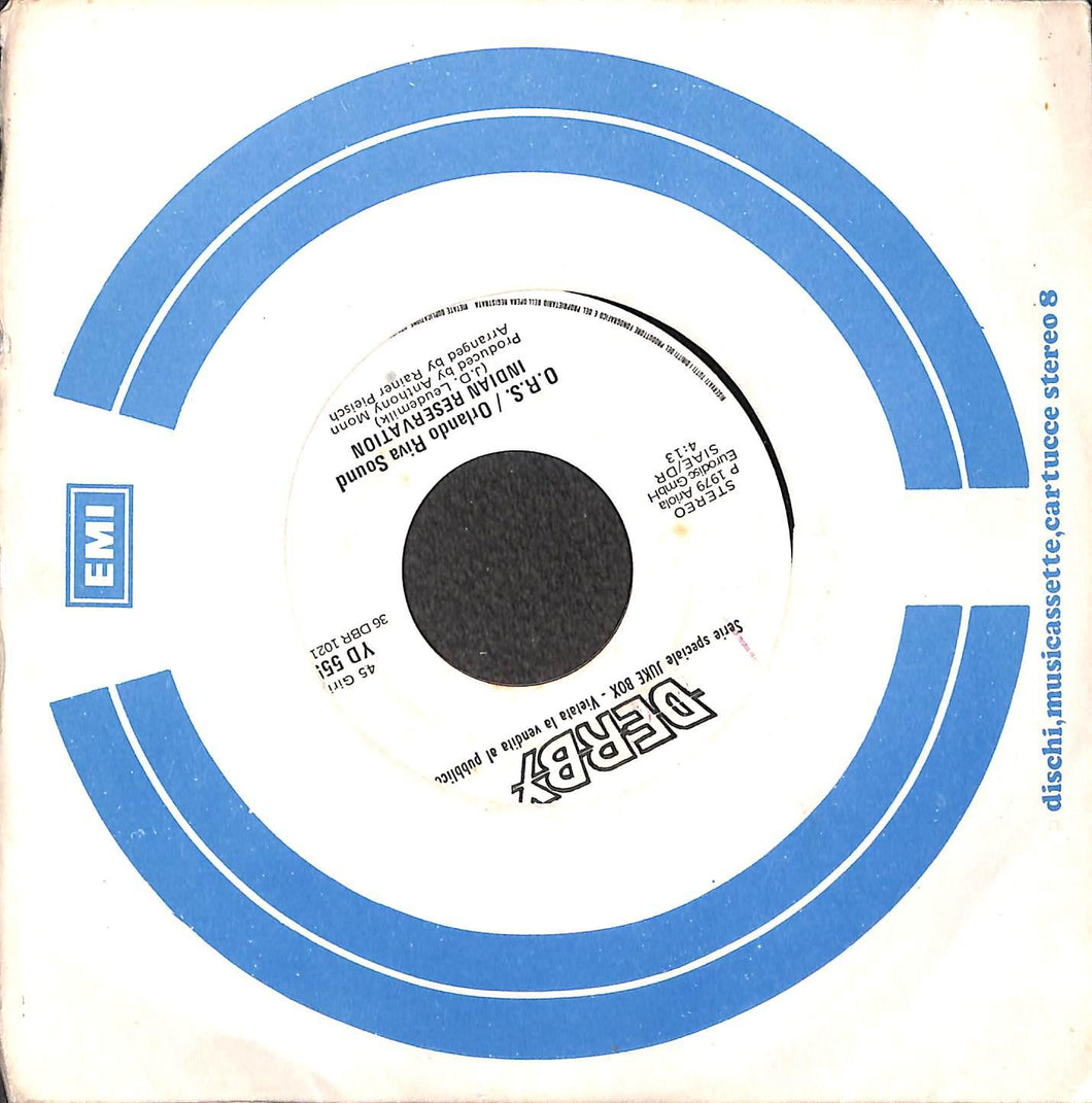 Destination / O.R.S. (Orlando Riva Sound) - Move On Vinile 45 Giri Derby Stampa Italiana