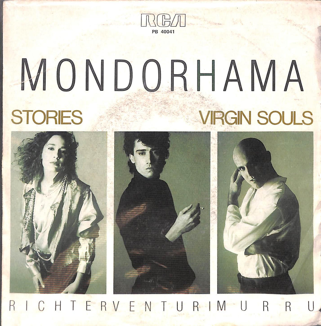 Mondorhama - Virgin Souls Vinile 45 Giri RCA Italiana 1985 Stampa Italiana