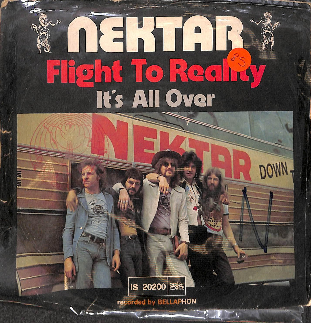 Nektar - Flight To Reality Vinile 45 Giri Bellaphon 1976 Stampa Italiana