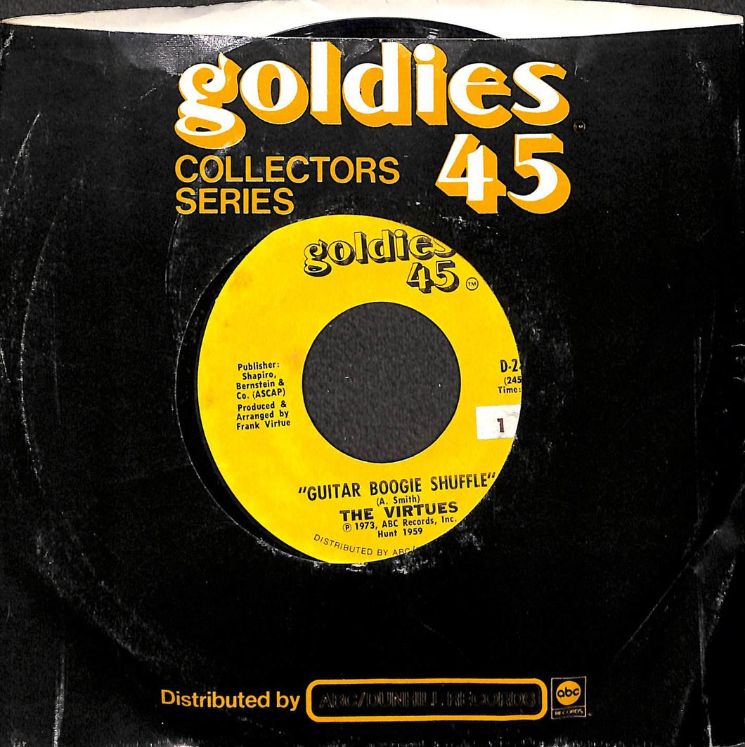 - The Virtues - Guitar Boogie Shuffle / Guitar In Orbit Vinile 45 Giri Goldies