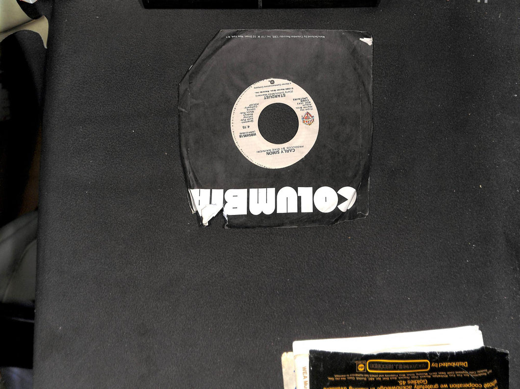 - Carly Simon - Jesse / Stardust Vinile 45 Giri Warner Bros. Records 1980