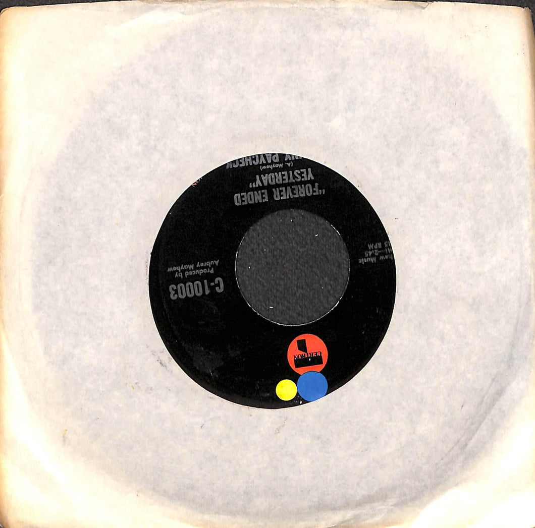 - Johnny Paycheck - Forever Ended Yesterday Vinile 45 Giri Certron 1970