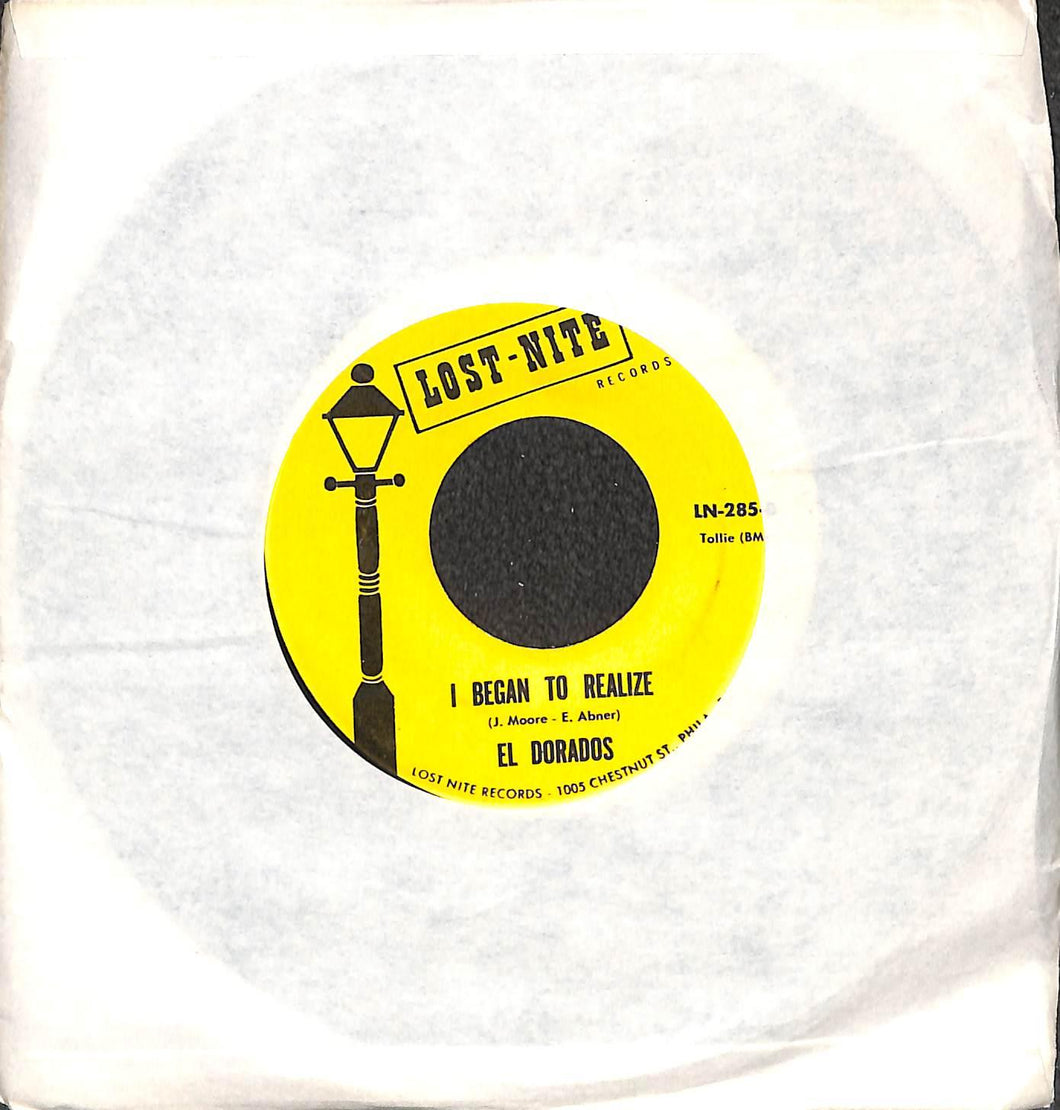- El Dorados - I'll Be Forever Loving You / I Began To Vinile 45 Giri Lost Nite Records