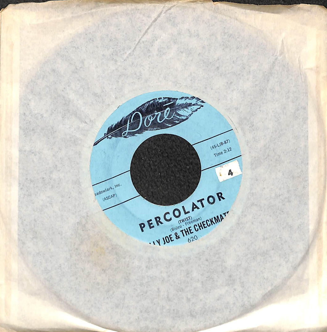 - Billy Joe & The Checkmates - Percolator Vinile 45 Giri London Records