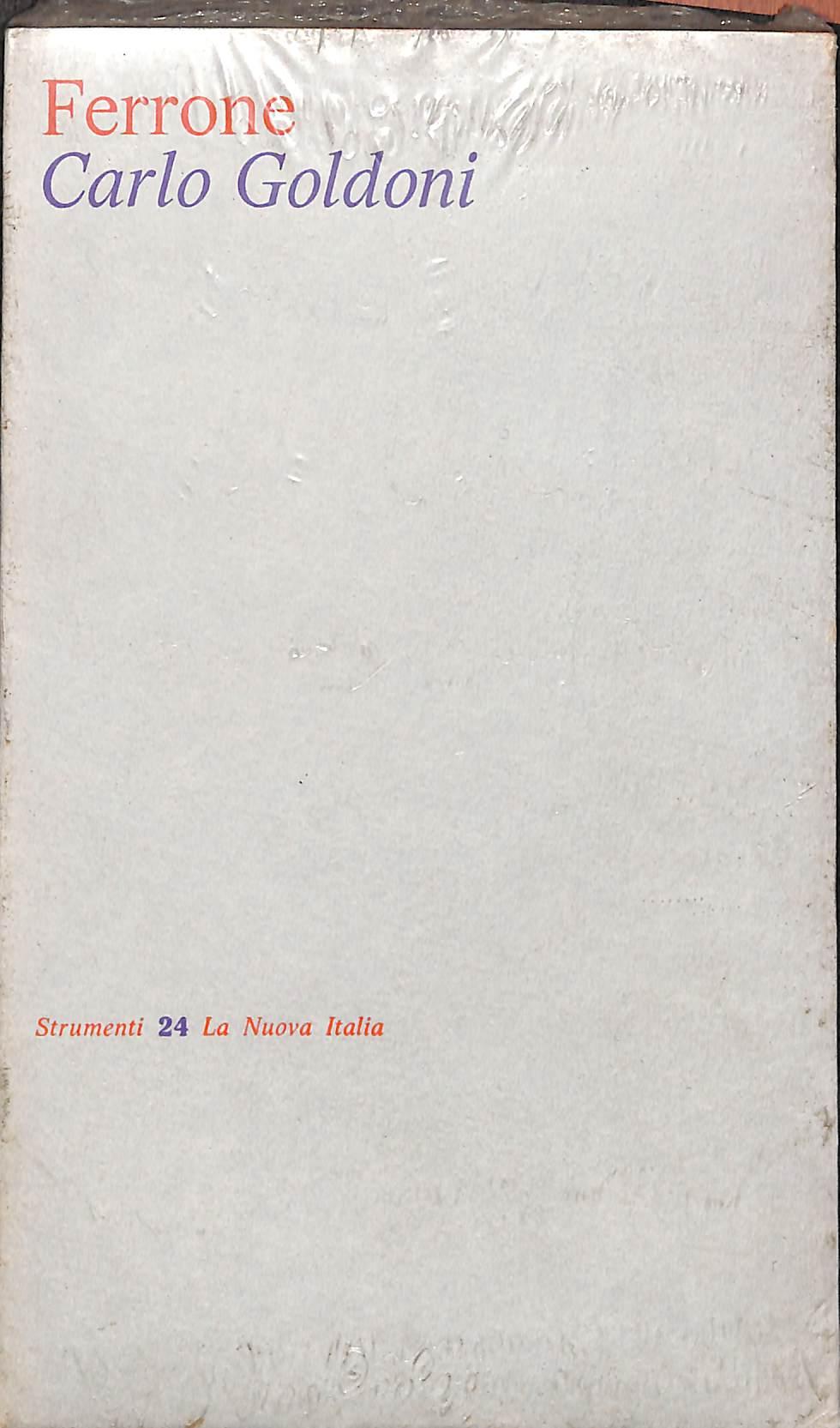 Carlo Goldoni / Siro Ferrone 1975