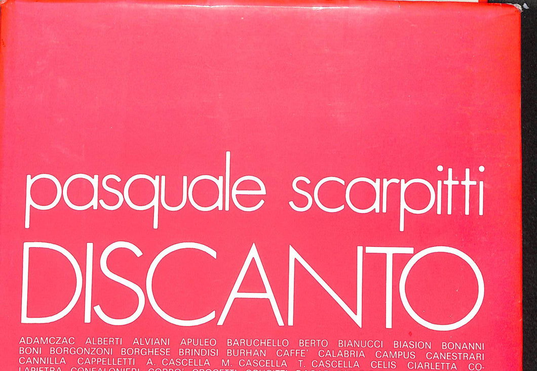 Discanto / Pasquale Scarpitti 1972