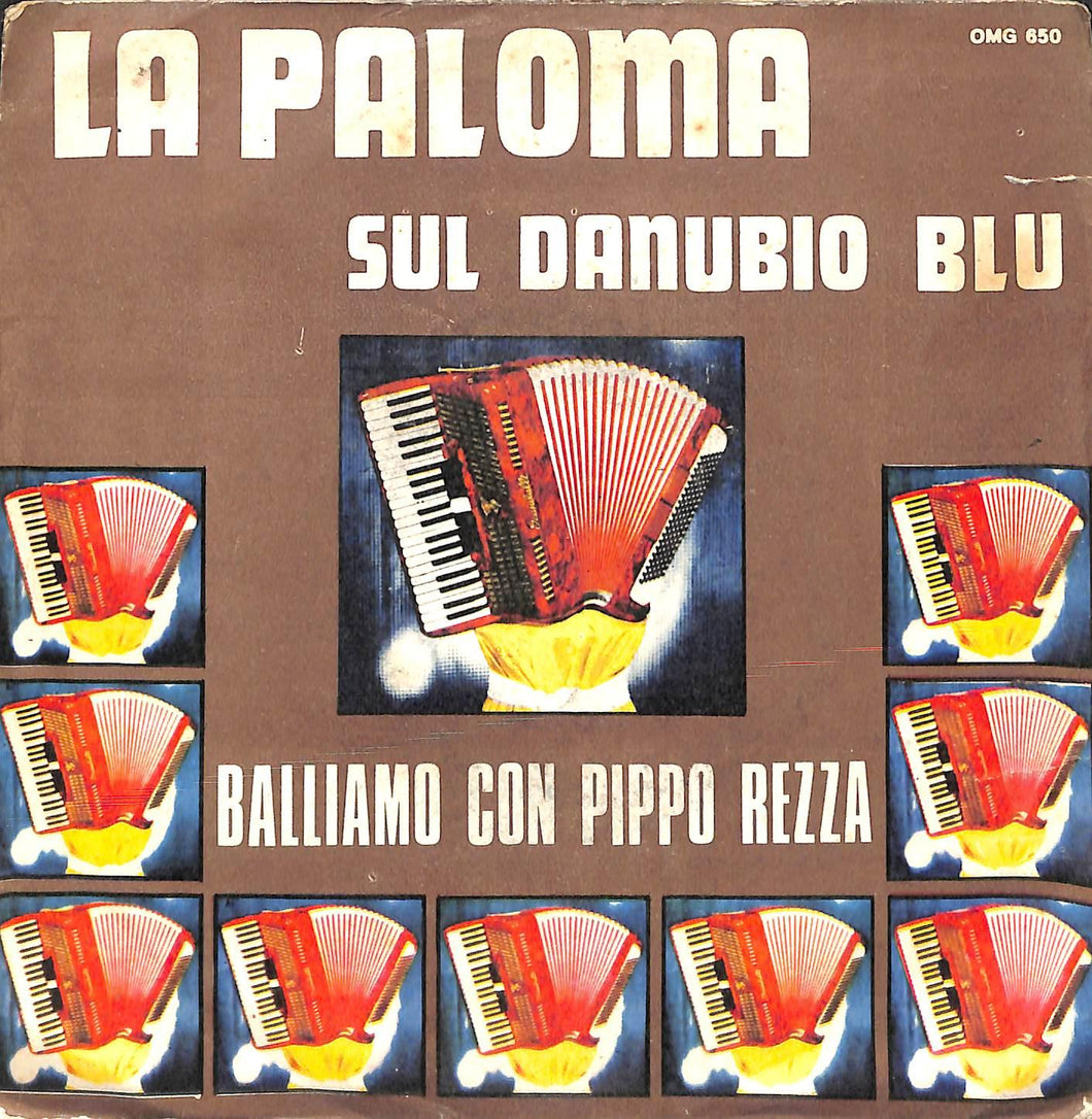 Pippo Rezza - La Paloma Vinile 45 Giri Omega Stampa Italiana